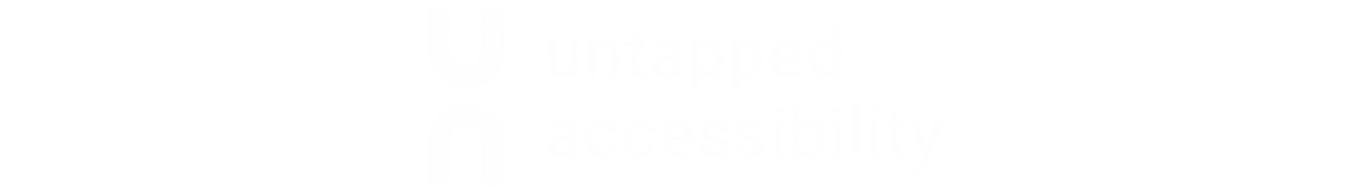 Untapped Accessibility logo